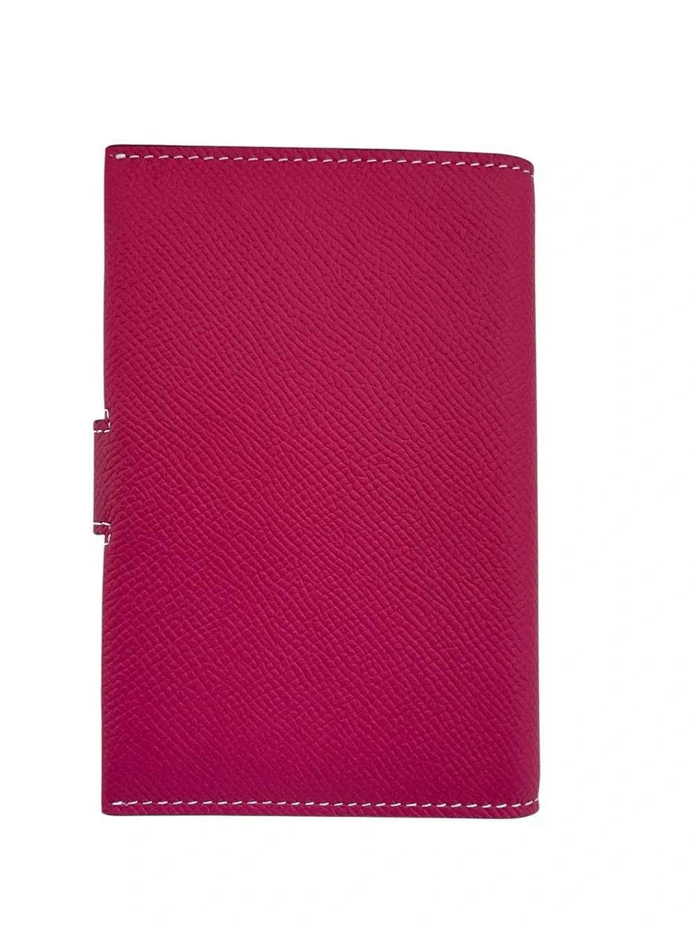 Pink Leather Passport Holder Wallet NEW
